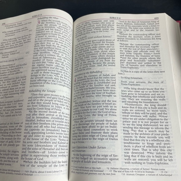 Women's Devotional Bible - Pink Floral - Picture 4 of 6